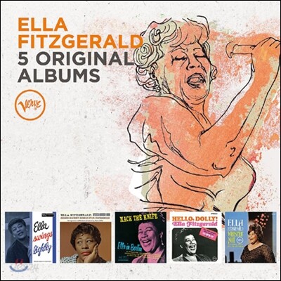 [수입] Ella Fitzgerald - 5 Original Albums [5CD]