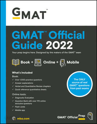 GMAT Official Guide 2022: Book + Online Question Bank (Paperback, 6)