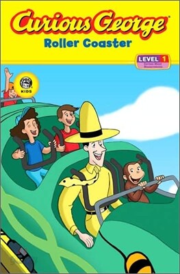 Curious George Roller Coaster (Cgtv Reader) (Paperback)
