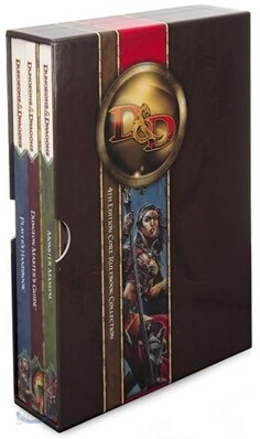 Dungeons & Dragons Core Rulebook Collection (Hardcover, 4th, BOX)