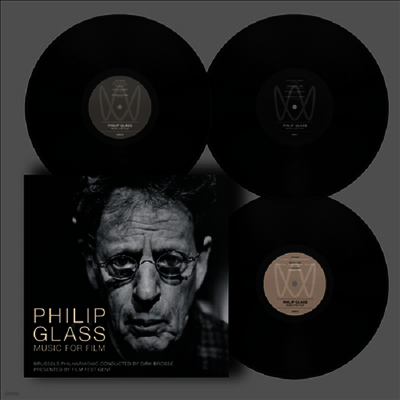 Brussels Philharmonic & Dirk Brosse — Philip Glass - Music For Film 앨범 커버