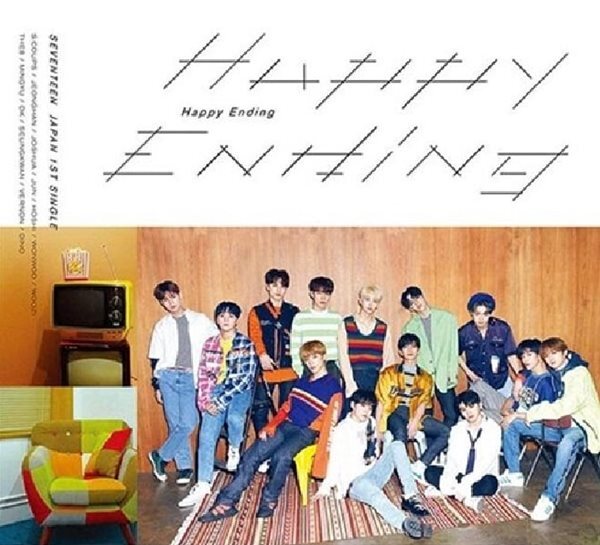 [수입][CD] 세븐틴 (Seventeen) - Happy Ending (CD+36P Photobook) (초회한정반 A)