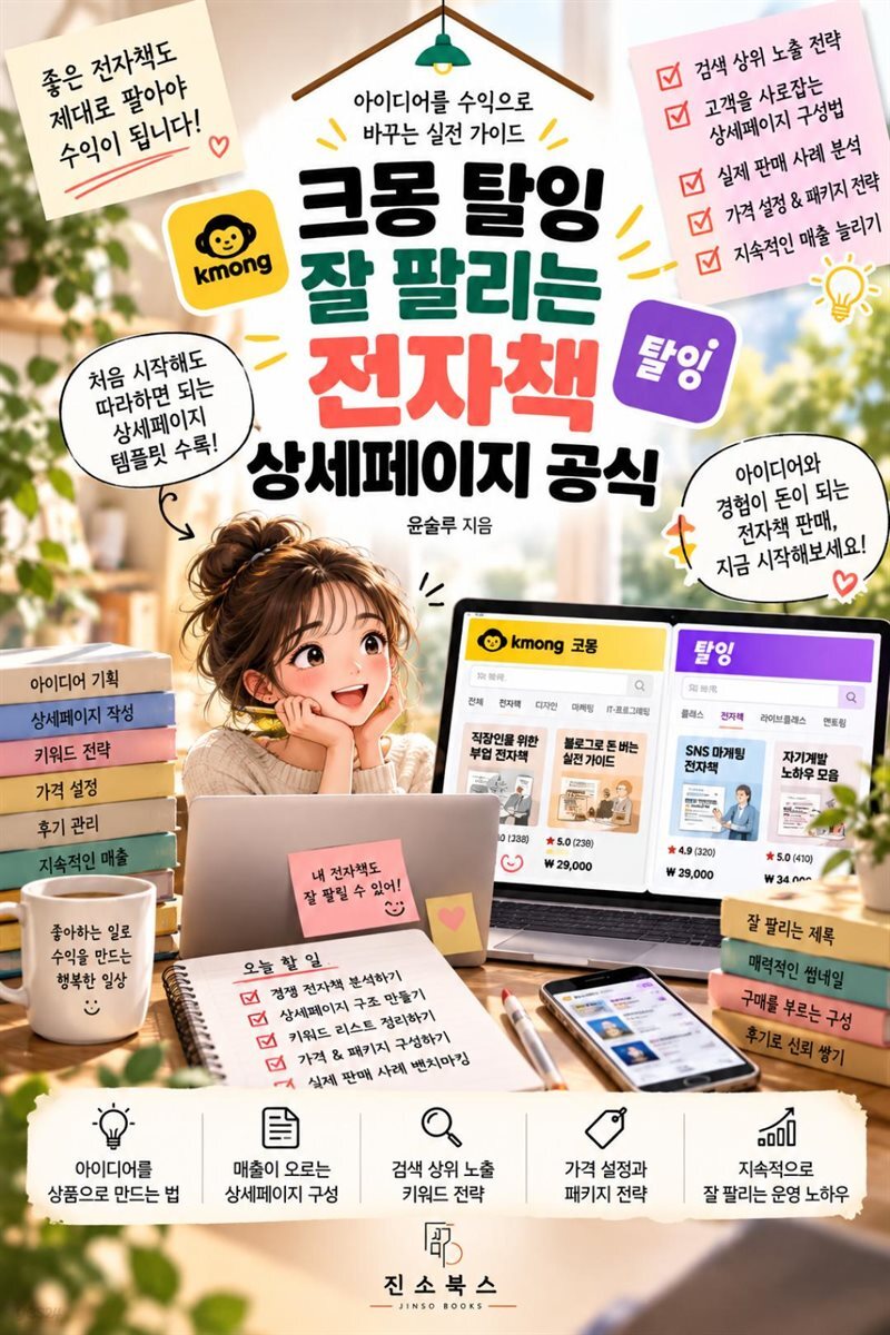 크몽 탈잉 잘 팔리는 전자책 상세페이지 공식