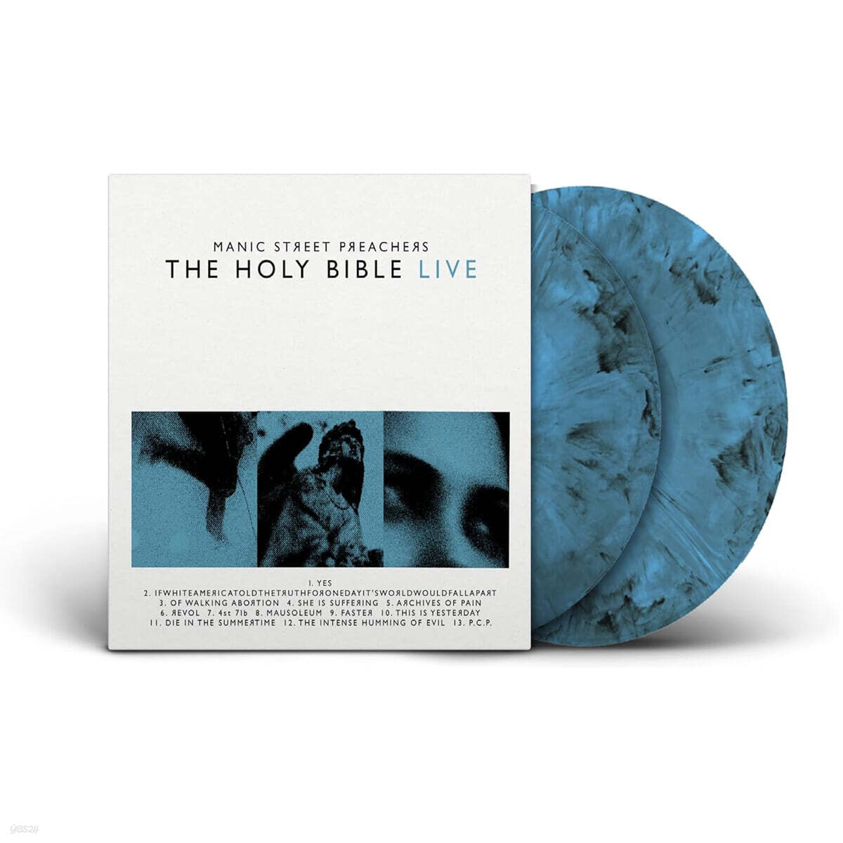 Manic Street Preachers (매닉 스트리트 프리처스) - The Holy Bible LIVE [블루 마블 컬러 2LP]