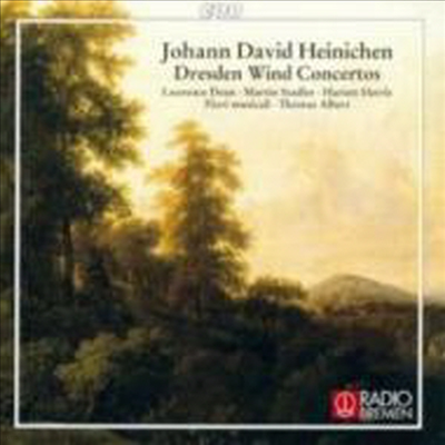 ̴ : 巹  ְ (Heinichen: Dresden Wind Concertos)(CD) - Werner Andreas Albert