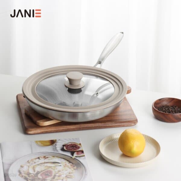 [Nordic Kitchen] 통3중 블랙 엠보코팅 IH 올스텐 2종세트(28후+뚜껑)