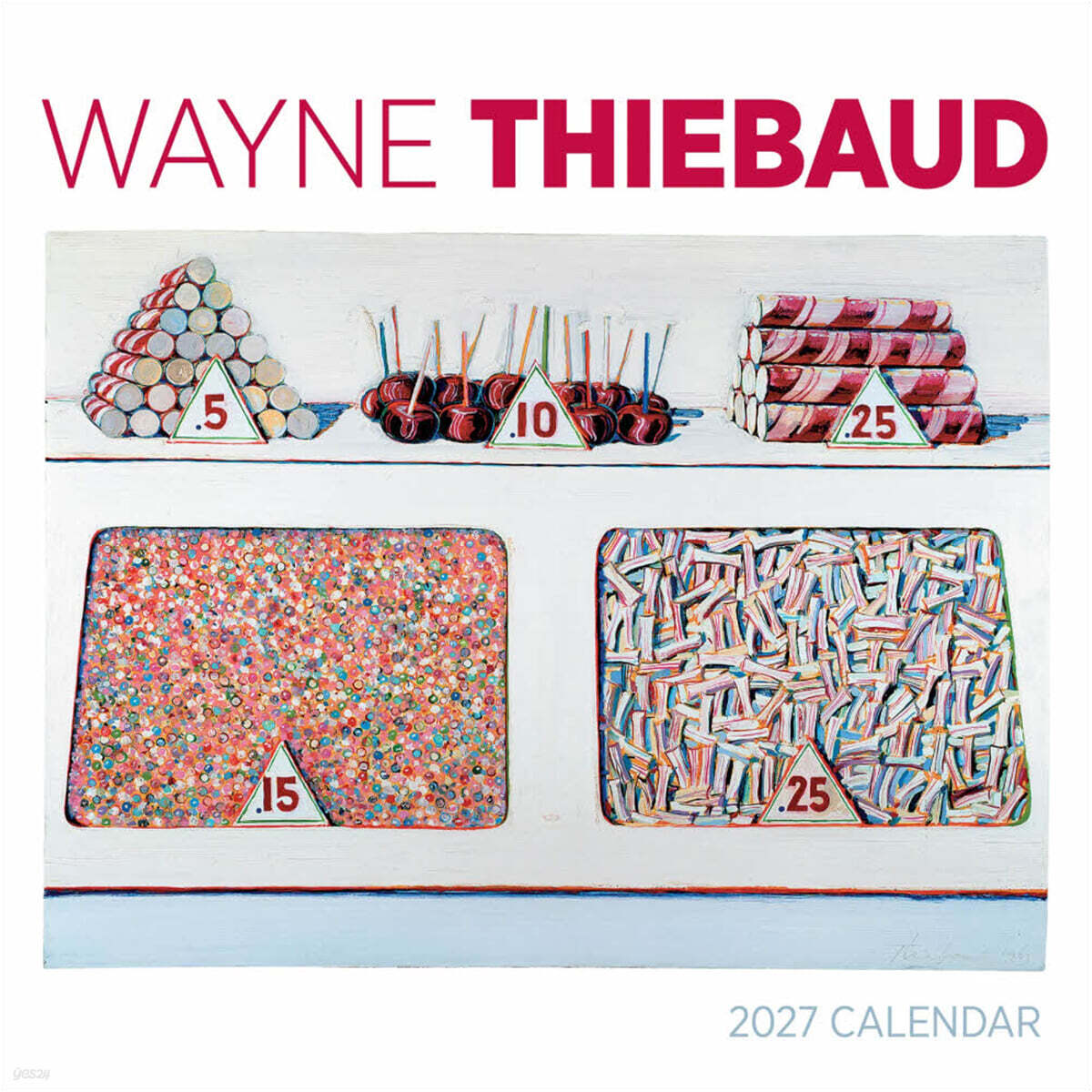 2027년 캘린더 Wayne Thiebaud