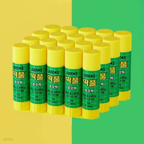 아모스 딱풀 25g 20개입