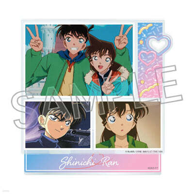 (예약도서) 名探偵コナン アクリルボ-ド -couples!- 工藤新一＆毛利蘭