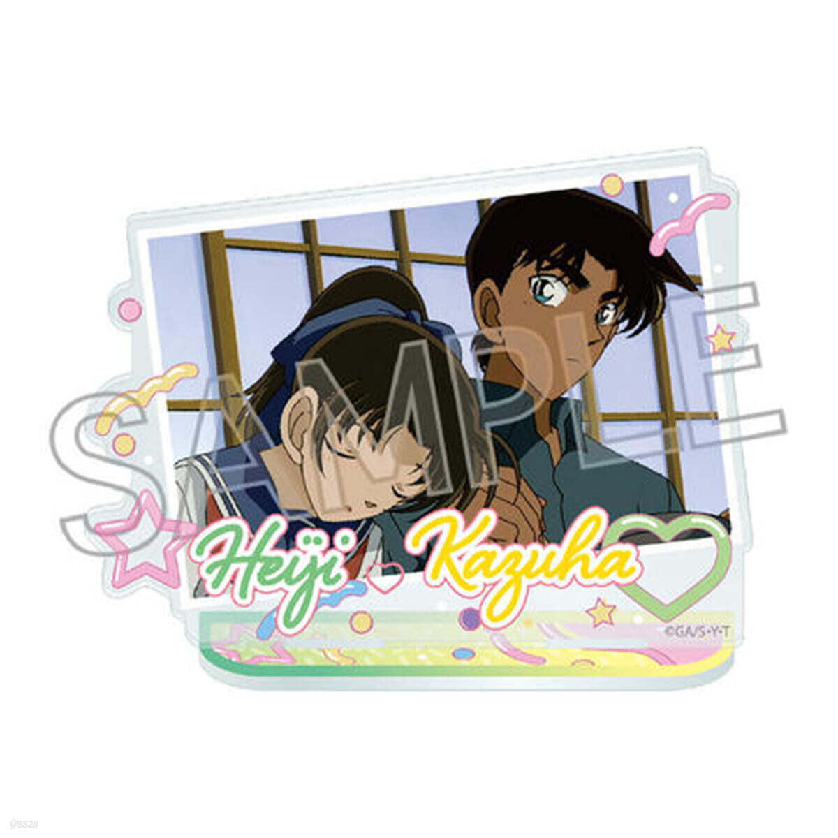 (예약도서) 名探偵コナン アクリルスタンド -couples!- 服部平次＆遠山和葉