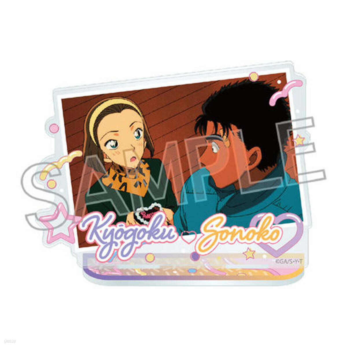 (예약도서) 名探偵コナン アクリルスタンド -couples!- 京極真＆鈴木園子