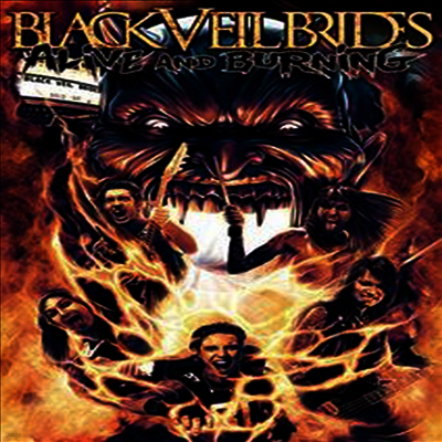 Black Veil Brides - Alive & Burning(지역코드1)(DVD) (2015)