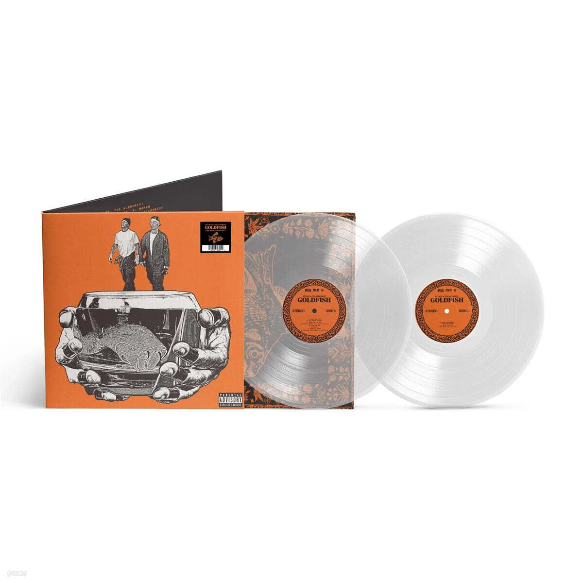 Hit-Boy &amp; The Alchemist (힛보이 &amp; 더 알케미스트) - GOLDFISH [클리어 컬러 2LP]