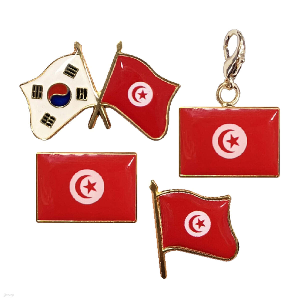 튀니지 뱃지 컬렉션