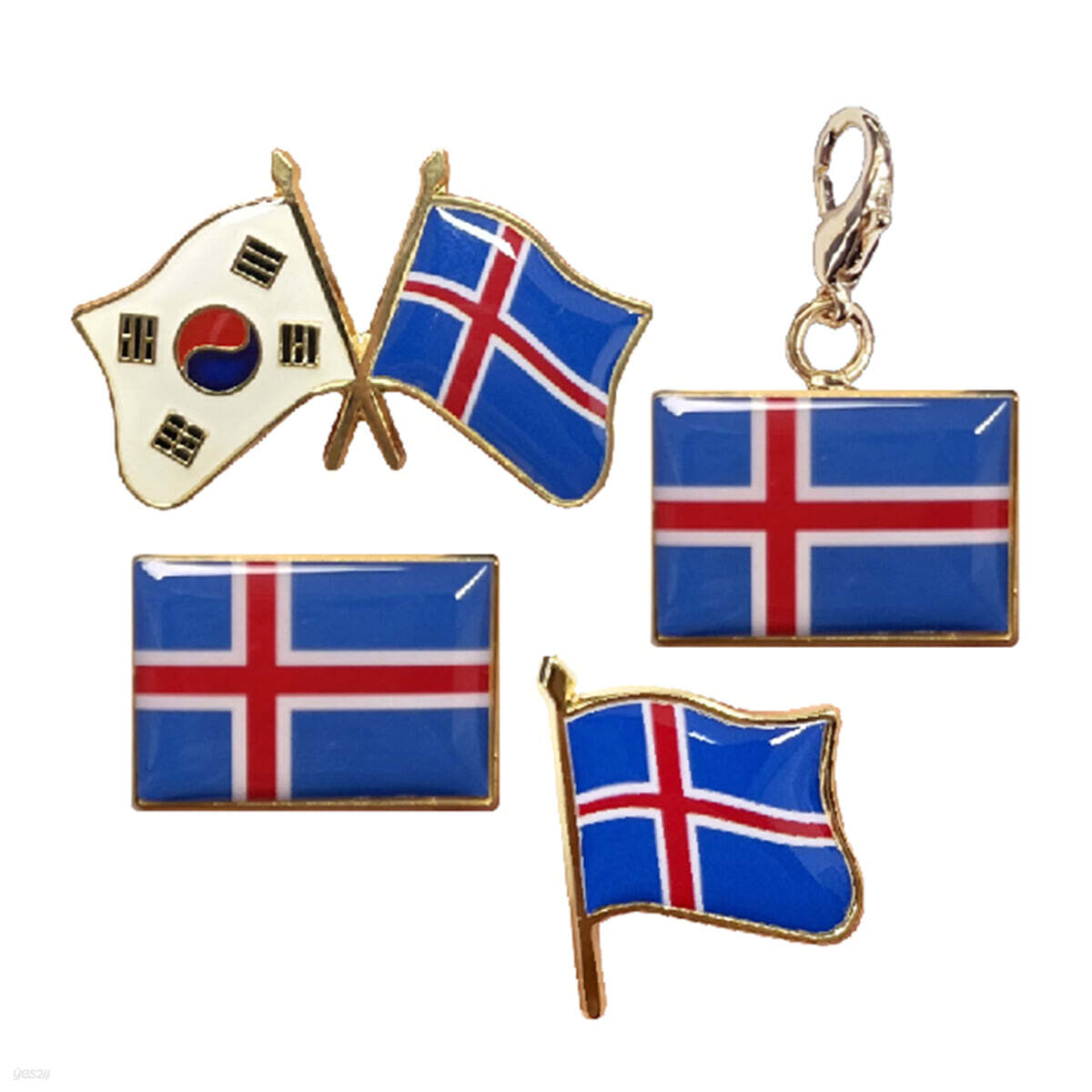 아이슬란드 뱃지 컬렉션