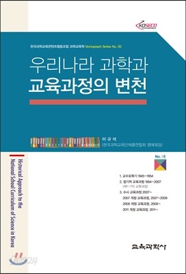 우리나라 과학과 교육과정의 변천