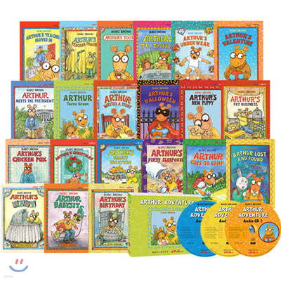 [아서 어드벤처 세이펜 버전] Arthur Adventure 21종 (Book & MP3 CD) (세이펜 미포함)
