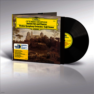 Seiji Ozawa — 레스피기: 고풍 아리아와 무곡 모음곡 1, 2 & 3번 (Respighi: Antiche Aria e Danze, Suites Nos.1, 2 & 3) (Limited Edition) - Seiji Ozawa 앨범 커버