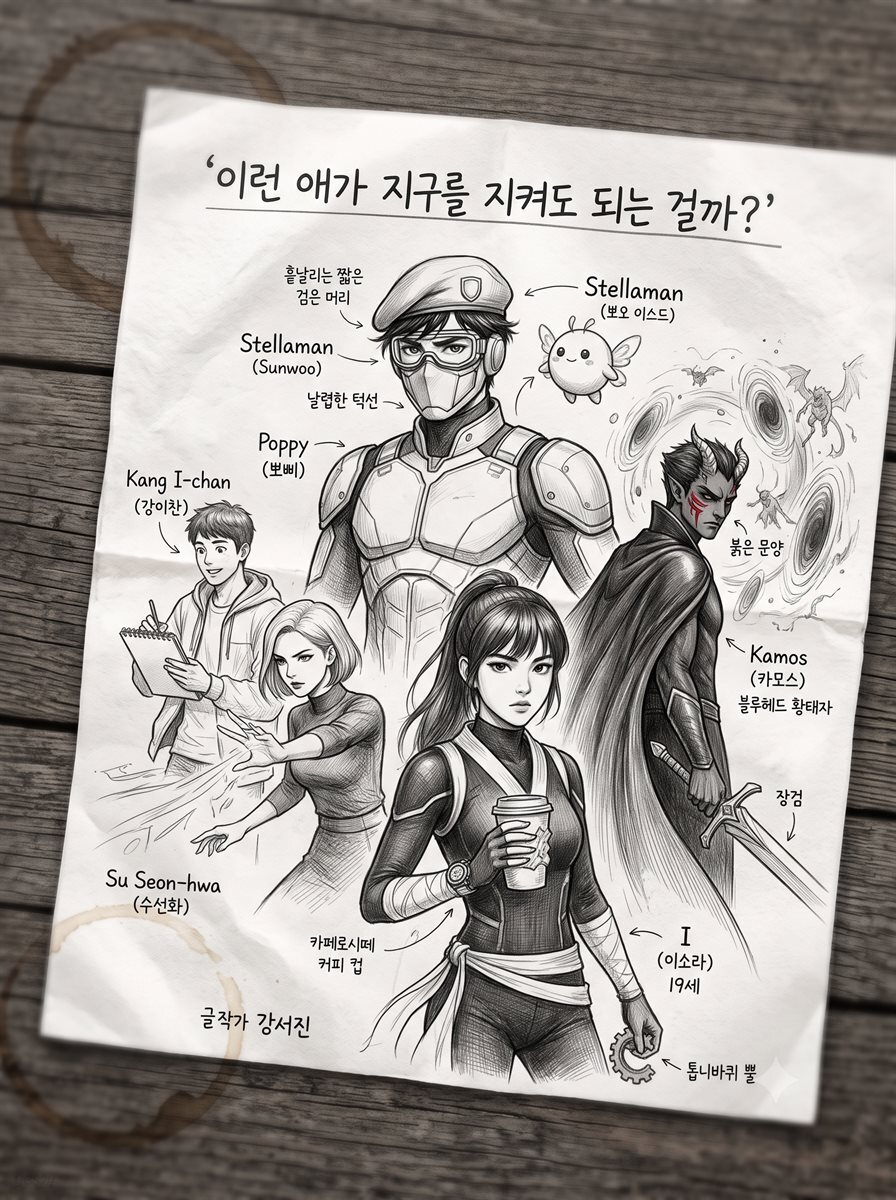 이런 애가 지구를 지켜도 되는 걸까?