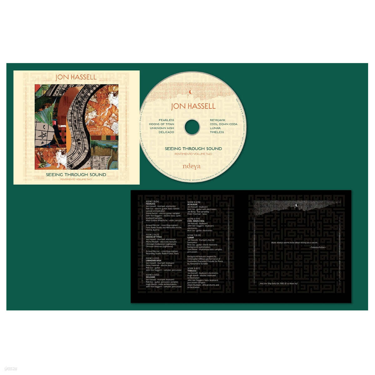 Jon Hassell (존 하셀) - Seeing Through Sound  [Pentimento 시리즈 2집]