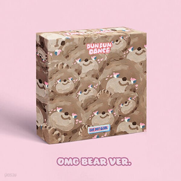 오마이걸 - 미니 8집 Dear OHMYGIRL [OMG BEAR Ver.] - 패키지박스+포토북(116p)+일러스트레이션 엽서
