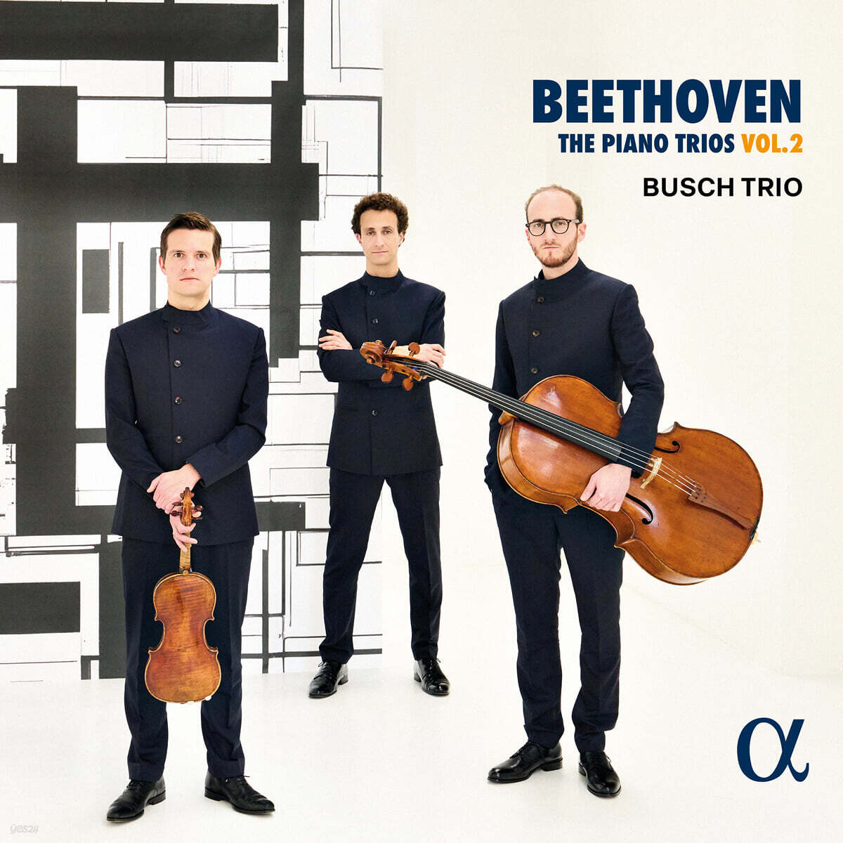 Busch Trio 베토벤: 피아노 트리오 2집 - G장조 op.1-2, E플랫장조 WoO38, 변주곡 E플랫장조 op.44 외 (Beethoven: The Piano Trios Vol.2)