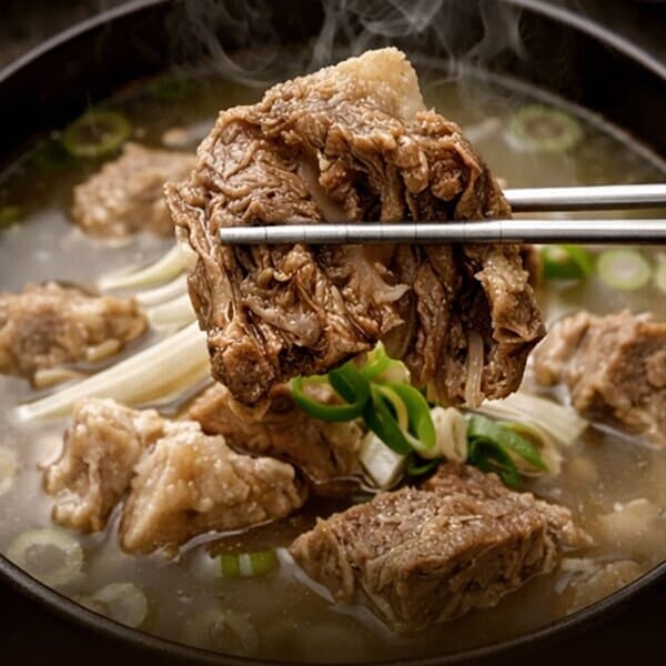 뼈없는 갈비탕 500g x 10팩