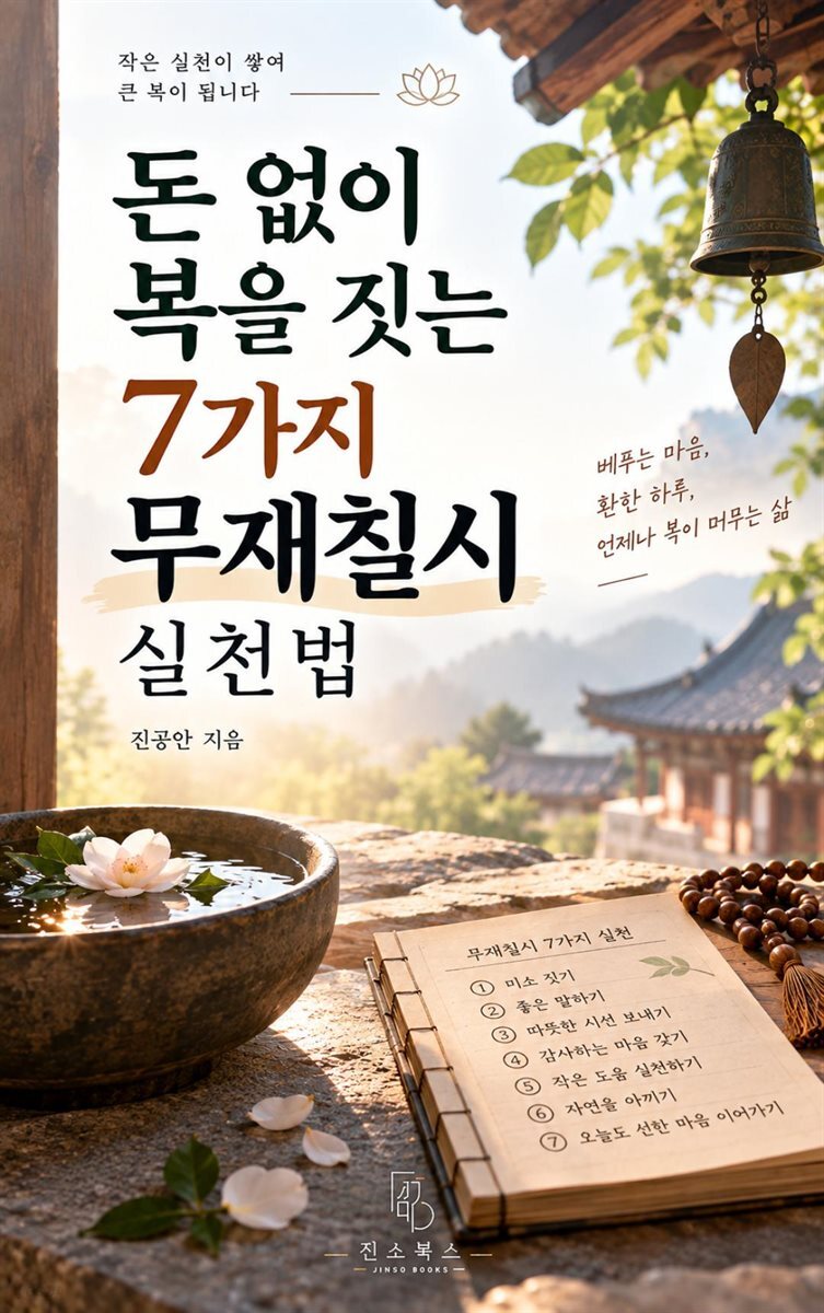 돈 없이 복을 짓는 7가지 무재칠시 실천법