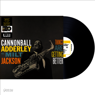 Cannonball Adderley With Milt Jackson - Cannonball Adderley With Milt Jackson (Remastered) (180g LP)