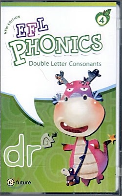 EFL Phonics 4 Double Letter Consonants : Cassette Tape (New Edition)