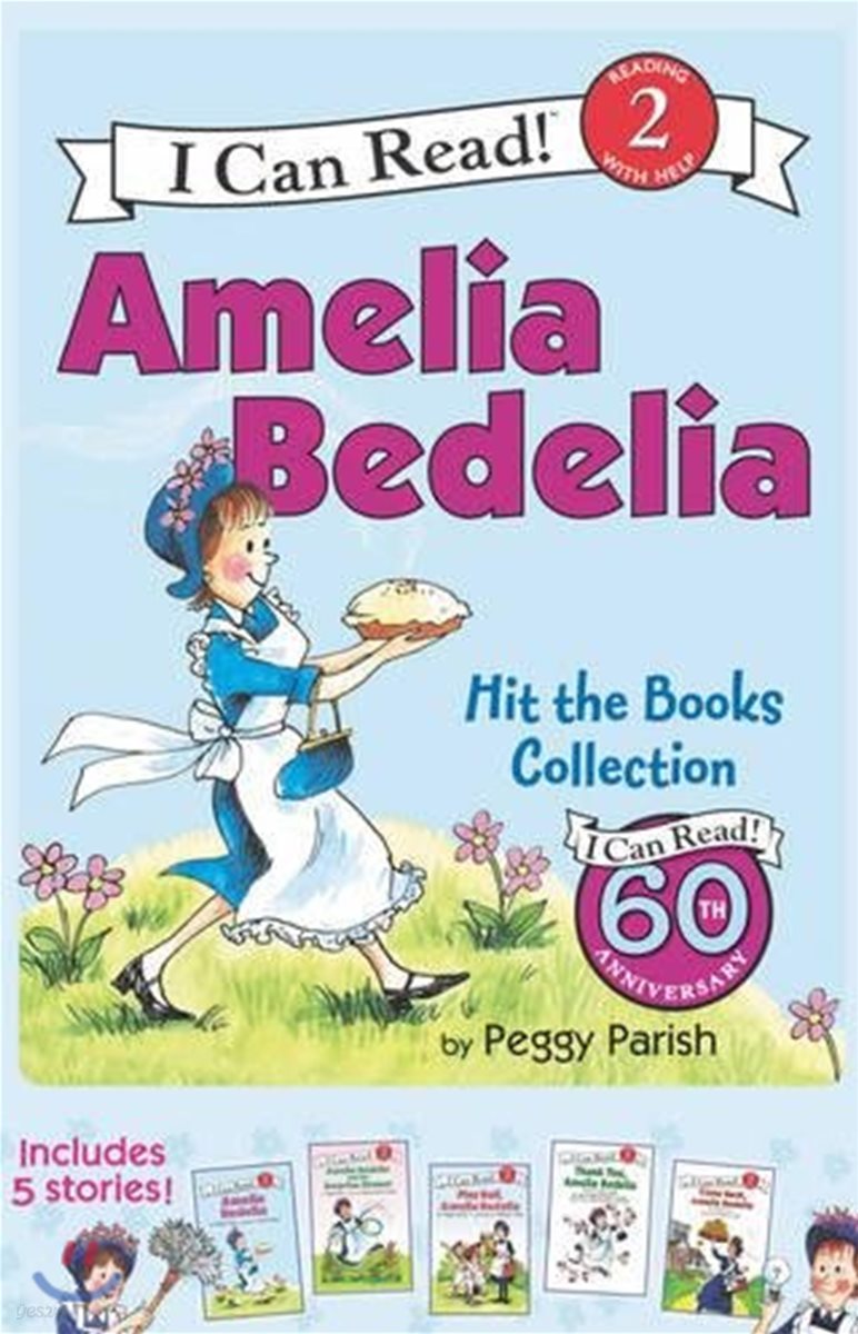 Amelia Bedelia 5-Book I Can Read Box Set #1: Amelia Bedelia Hit the Books