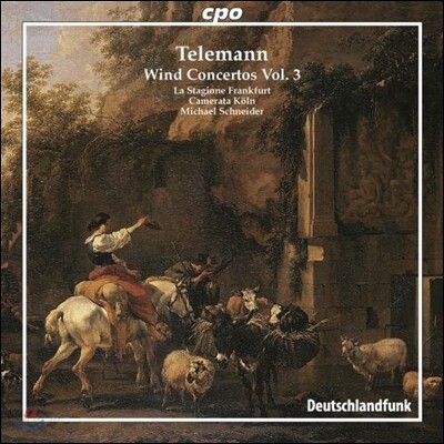 Michael Schneider 텔레만: 관악 협주곡 3집 (Telemann: Wind Concertos Volume 3)