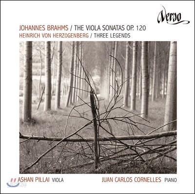 Ashan Pillai / Juan Carlos Cornelles 브람스: 비올라 소나타 / 헤어초겐베르크: 전설