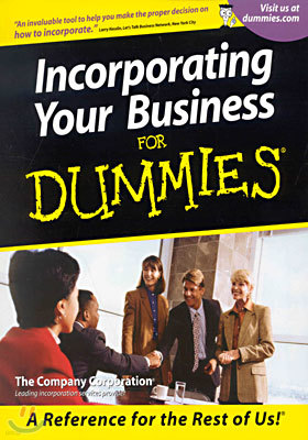 Incorporating Your Business for Dummies