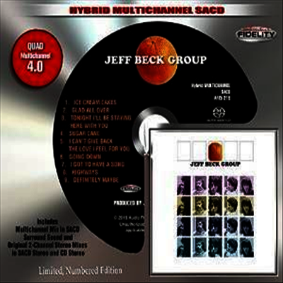 Audio Fidelity Jeff Beck - Jeff Beck Group (Ltd. Ed)(DSD)(SACD Hybrid)
