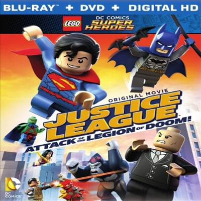 LEGO DC Super Heroes: Justice League: Attack of the Legion of Doom! (레고 슈퍼 히어로즈 : 저스티스 리그)(한글무자막)(Blu-ray)
