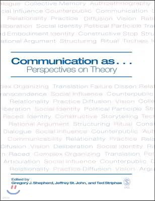 Communication as ...: Perspectives on Theory