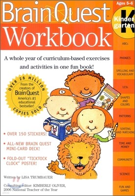 Brain Quest Workbook : Kindergarten, Ages 5-6