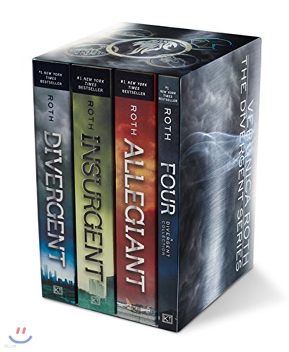 Divergent Series Set: Divergent, Insurgent, Allegiant, Four