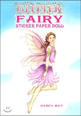 Glitter Fairy Sticker Paper Doll