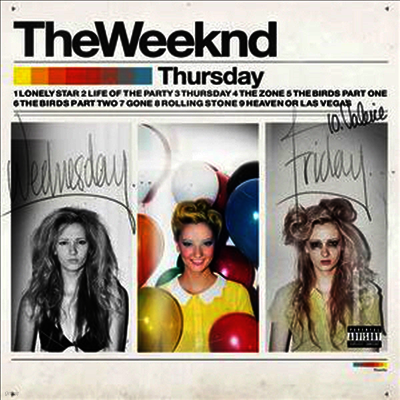 Weeknd — Thursday 앨범 커버