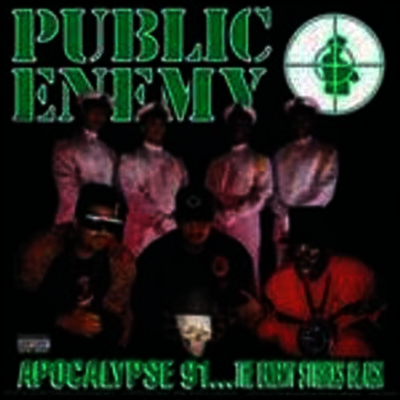 Public Enemy — Apocalypse 91:The Enemy Strikes Black 앨범 커버