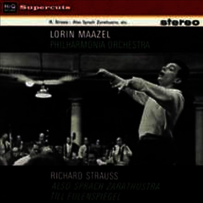 Lorin Maazel — R.슈트라우스: 차라투스트라는 이렇게 말하였다 & 틸 오일렌슈피겔의 유쾌한 장난 (R.Strauss: Also Sprach Zarathustra & Till Eulenspiegels lustige Streiche) - Lorin Maazel 앨범 커버