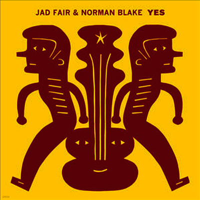 Jad Fair & Norma Blake — Yes 앨범 커버