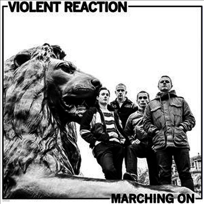 Violent Reaction — Marching On 앨범 커버