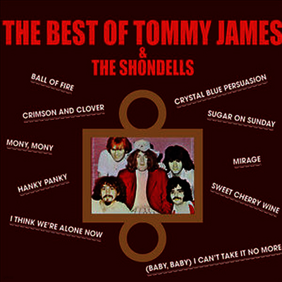 Tommy James & The Shondells — Best of Tommy James & the Shondells (td. Ed) 앨범 커버