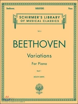 Variations - Book 1: Schirmer Library of Classics Volume 6 Piano Solo