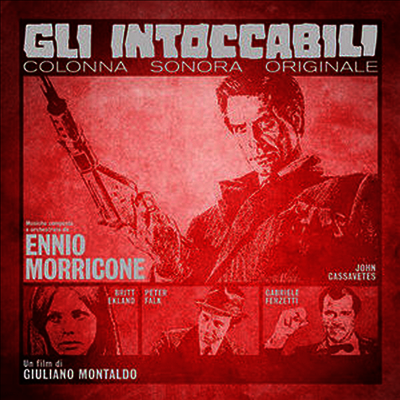 Ennio Morricone — Gli Intoccabili (언터처블) (Gatefold)(Poster) 앨범 커버