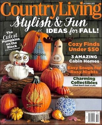 Country Living USA () : 2015 10