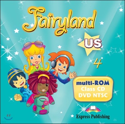 Fairyland Us 4 Multi Rom (Class Cd /Dvd Ntsc)